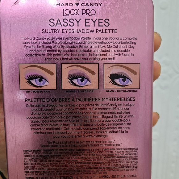 Hard Candy Look Pro Tin Smokey Eyes Smokey Eyeshadow Palette - Picture 5 of 5